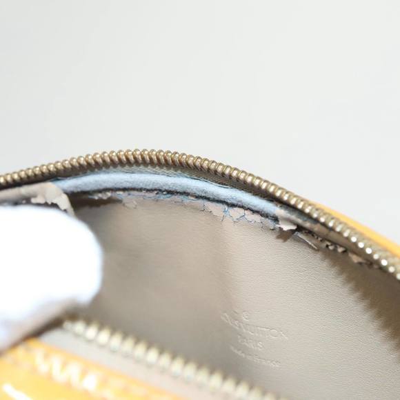 LOUIS VUITTON Monogram Vernis Bedford Hand Bag Beige M91006 LV Auth 99860 - Picture 10 of 16